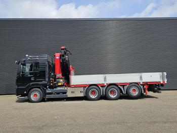 MAN TGS 35.510 8x4-4 BL / HMF 40 tm CRANE / KRAN